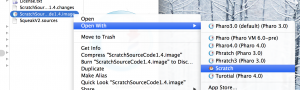 ScratchSource1.4.imageの起動
